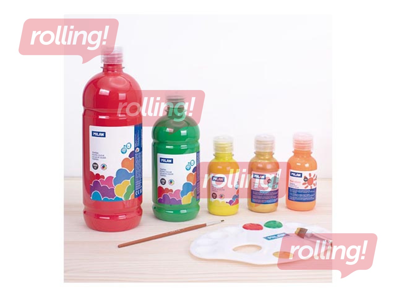 Guaša Milan, 500ml, brūna