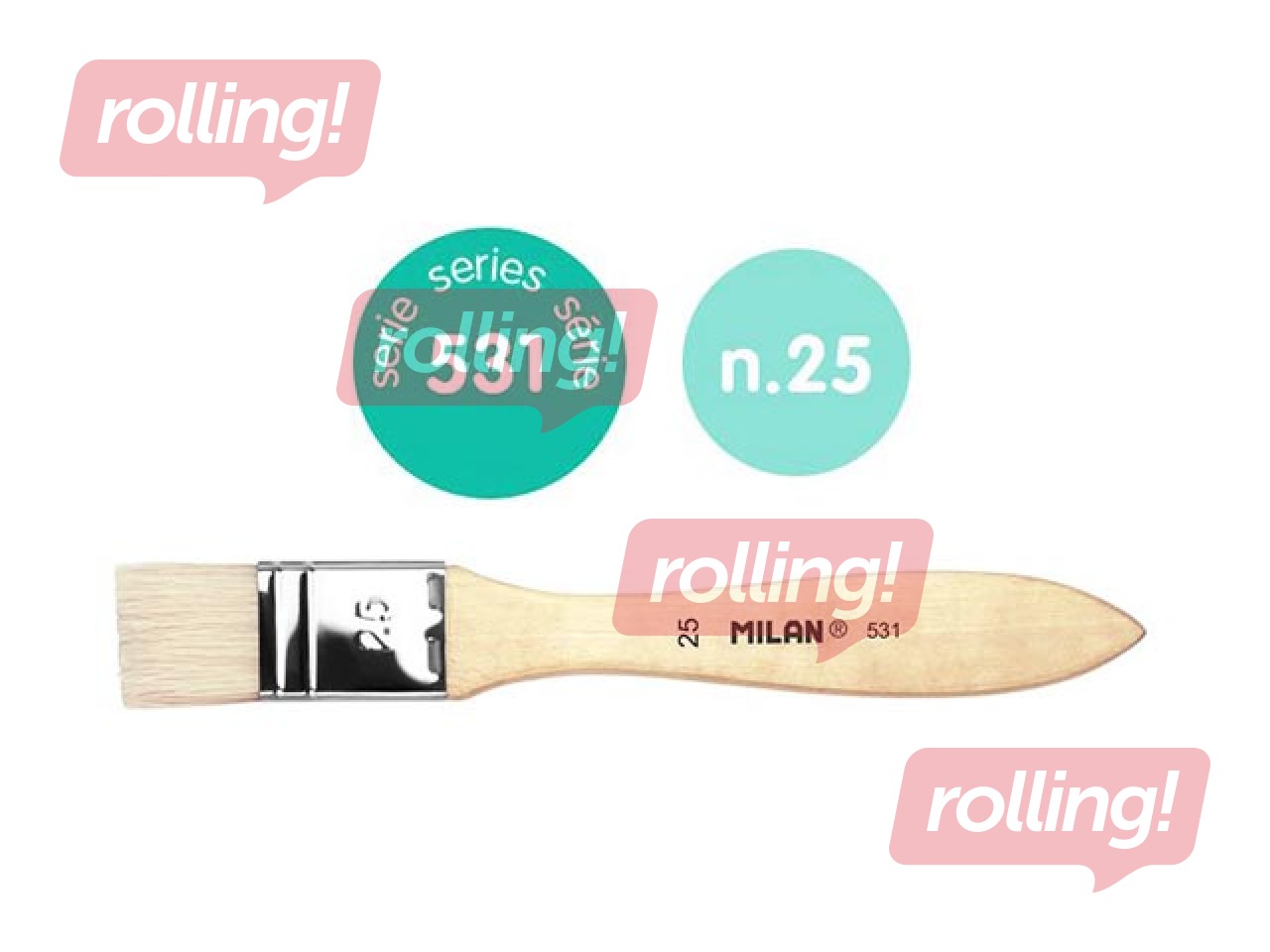 Otiņa Milan 531, Nr.25, plakana