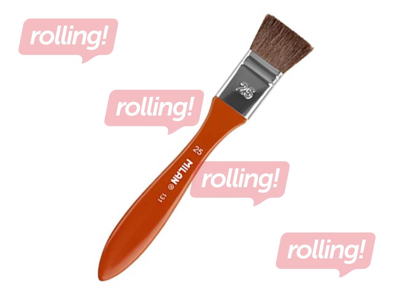 Otiņa Milan 131, 25mm, plakana