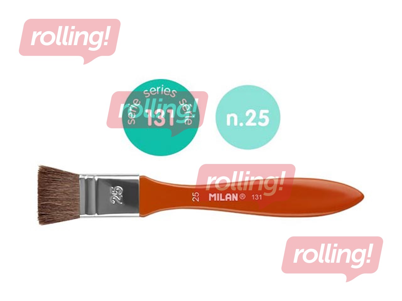 Otiņa Milan 131, 25mm, plakana