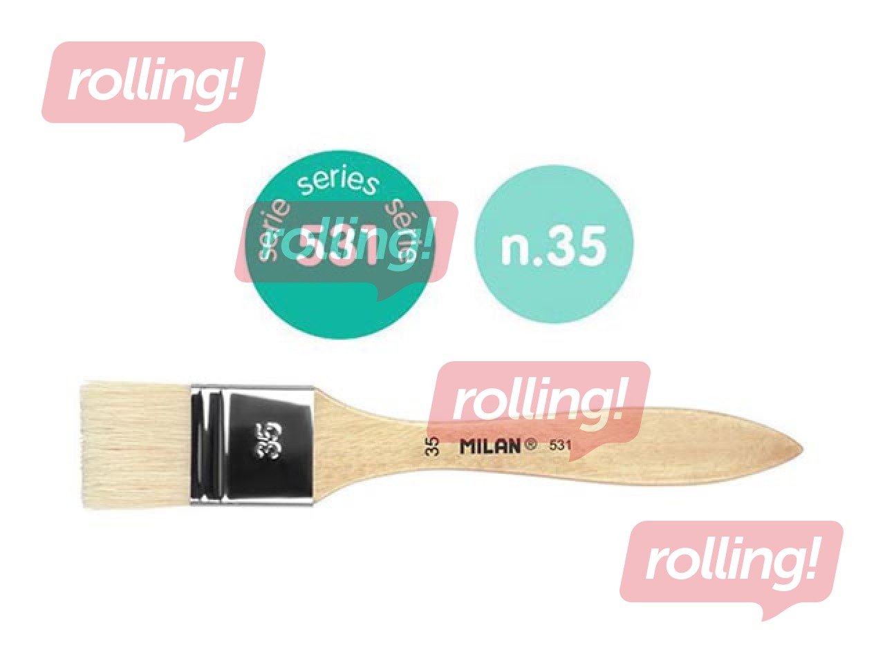 Otiņa Milan 531, plakana, 35mm