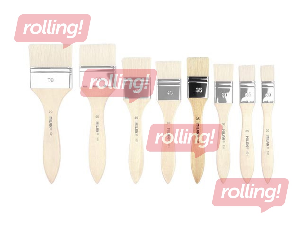 Otiņa Milan 531, plakana, 35mm