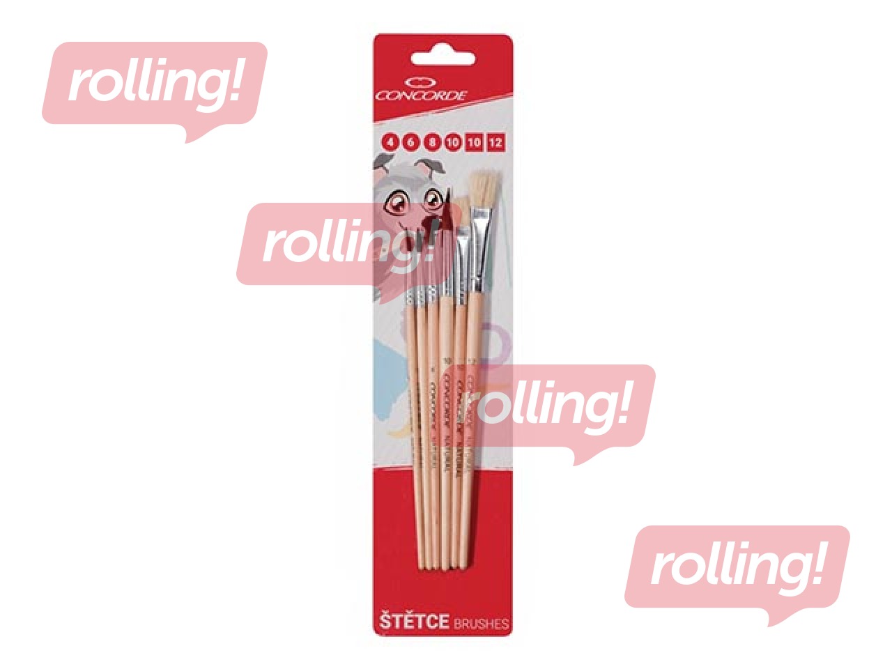 Otiņu komplekts Concorde, 6 gab.