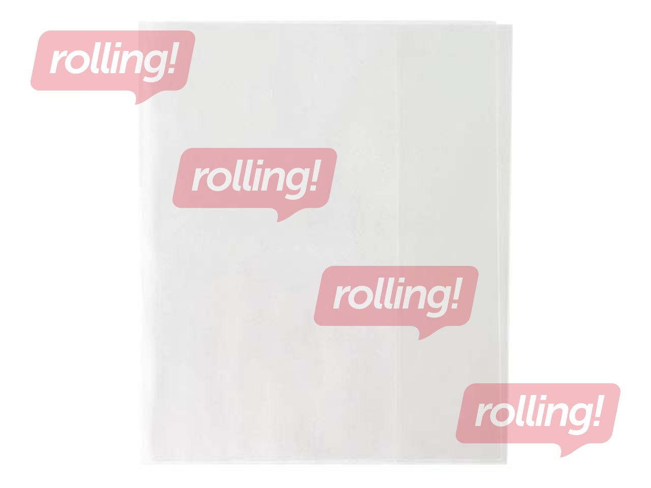 Grāmatu vāciņi caurspīdīgi 360mm x 245mm, biezums 100 mic, 5gab.