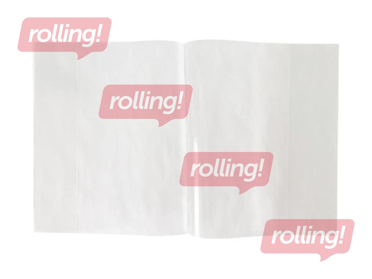 Grāmatu vāciņi caurspīdīgi 370mm x 254mm, biezums 100 mic, 5gab.