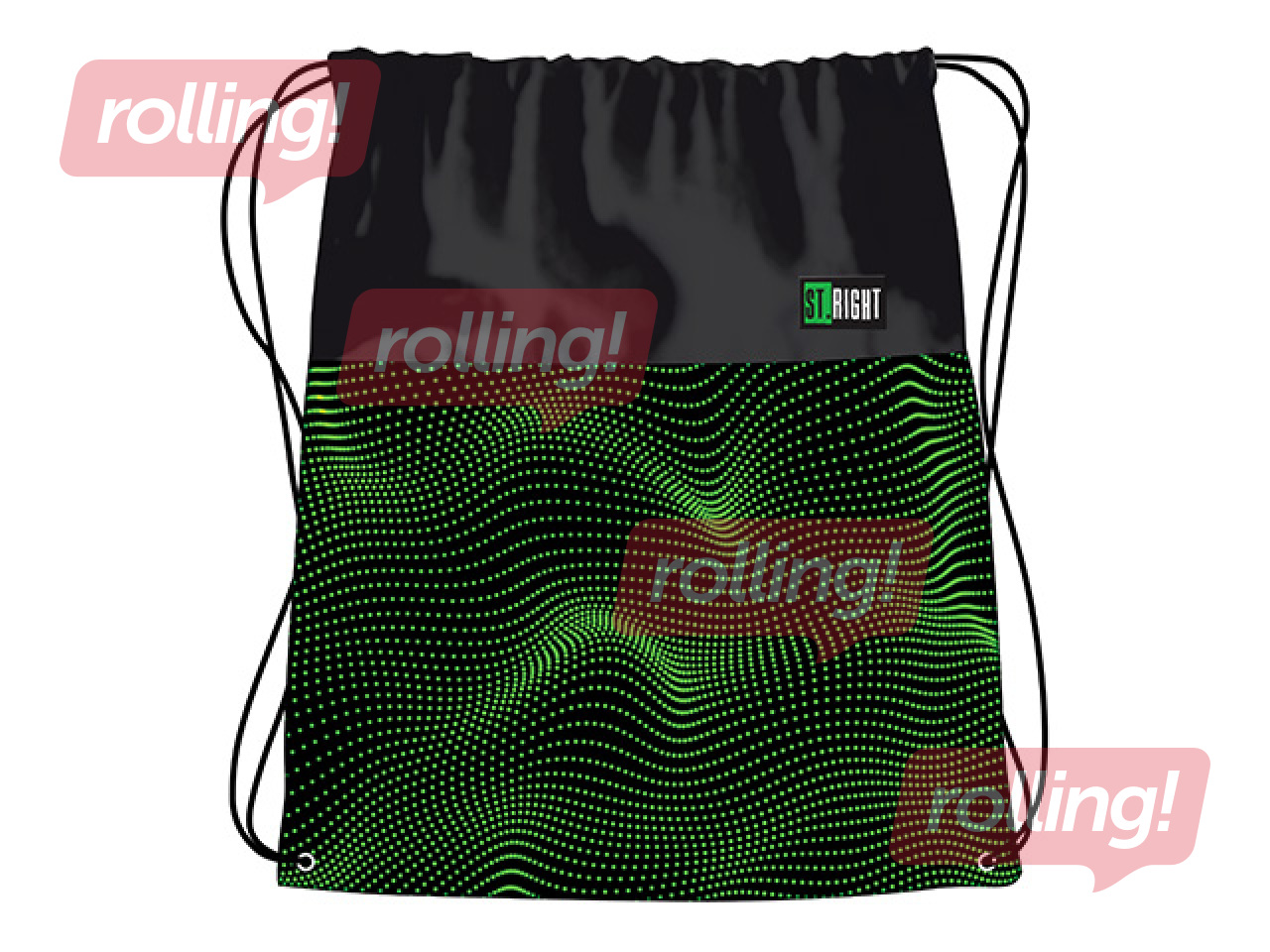 Apavu soma St.Right, Green Halftone