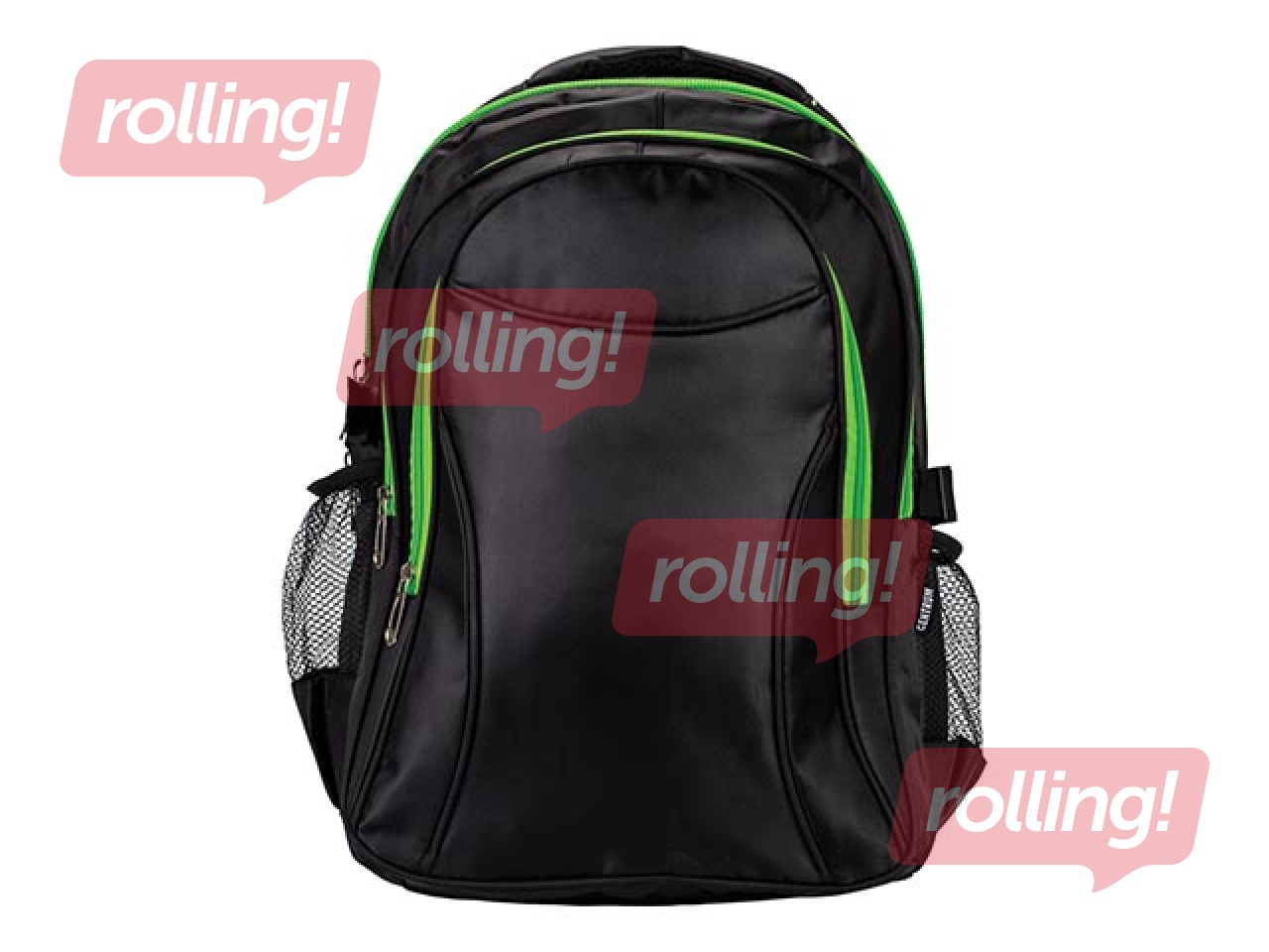 Bērnu mugursoma 31x17x44cm, melna