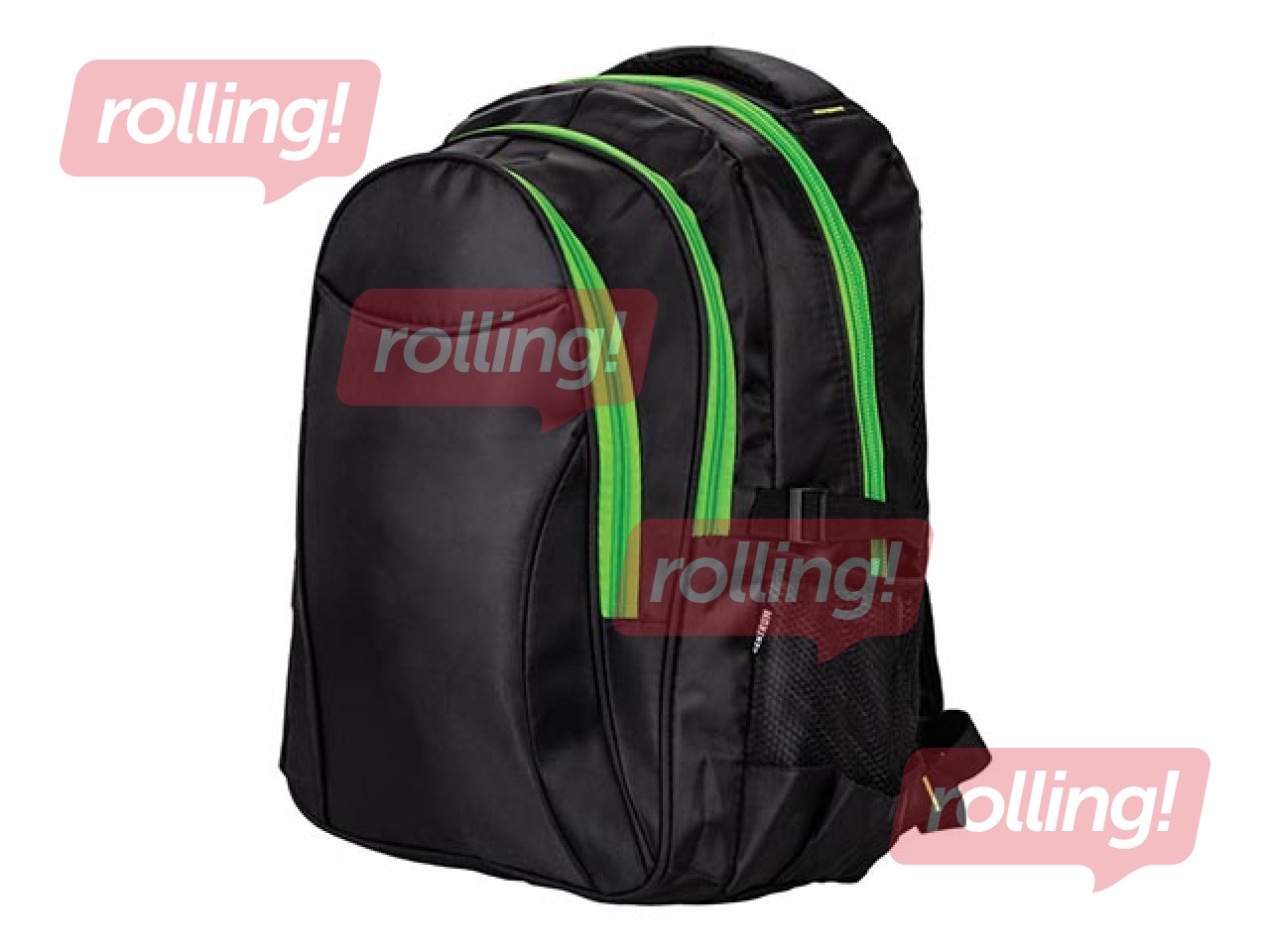 Bērnu mugursoma 31x17x44cm, melna