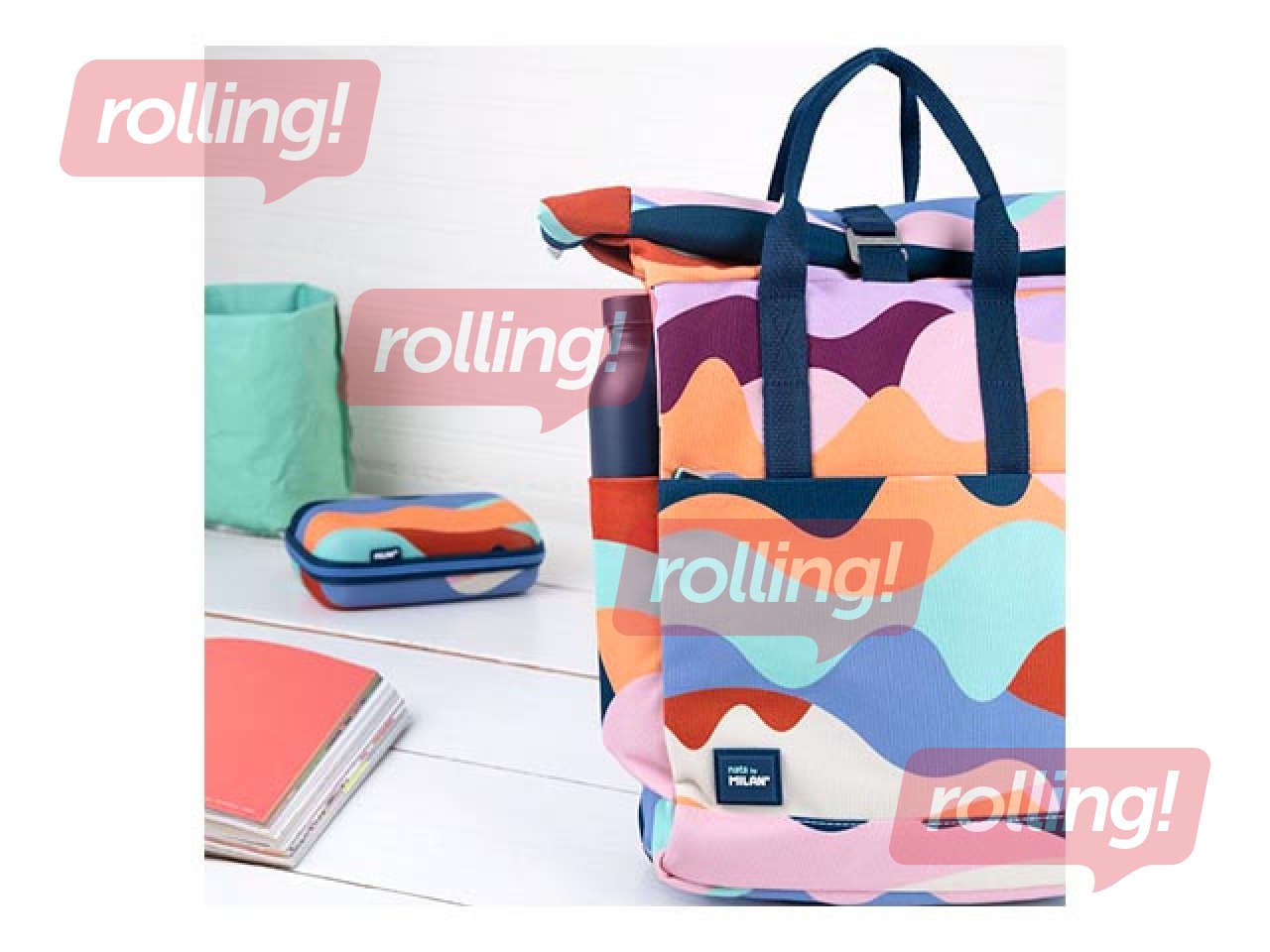 Mugursoma Milan Urban Top roll (10L) The Fun