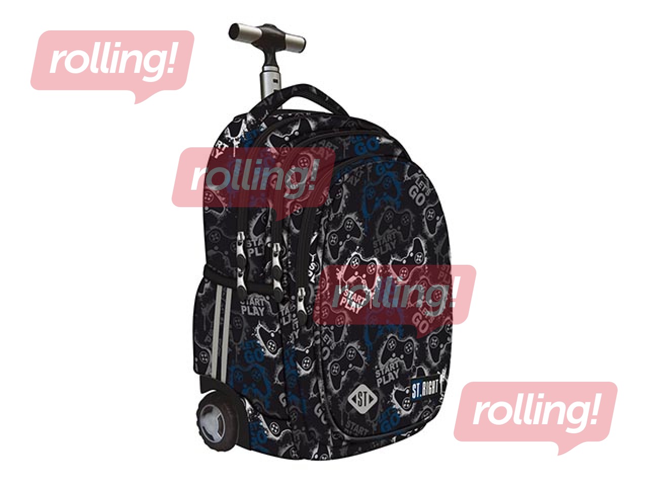 Mugursoma ar riteņiem St.Right Gameplay, 26 L