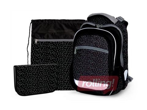 Skolas komplekts Sprinkles: mugursoma, penālis, apavu soma