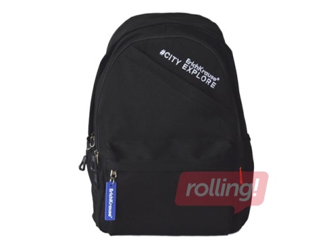 Mugursoma ar diviem nodalījumiem ErichKrause EasyLine Style, melna, 22 L