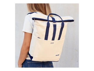 Mugursoma Milan Urban Top roll (10L) 1918, bēša