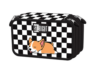 Penālis St.Right, Sleepy Corgi, 3-daļīgs, ar piederumiem