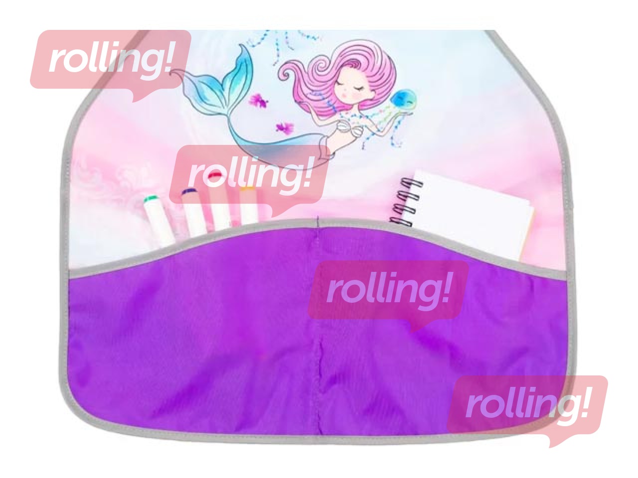 Bērnu priekšauts Sleepy Mermaid, 44x50cm