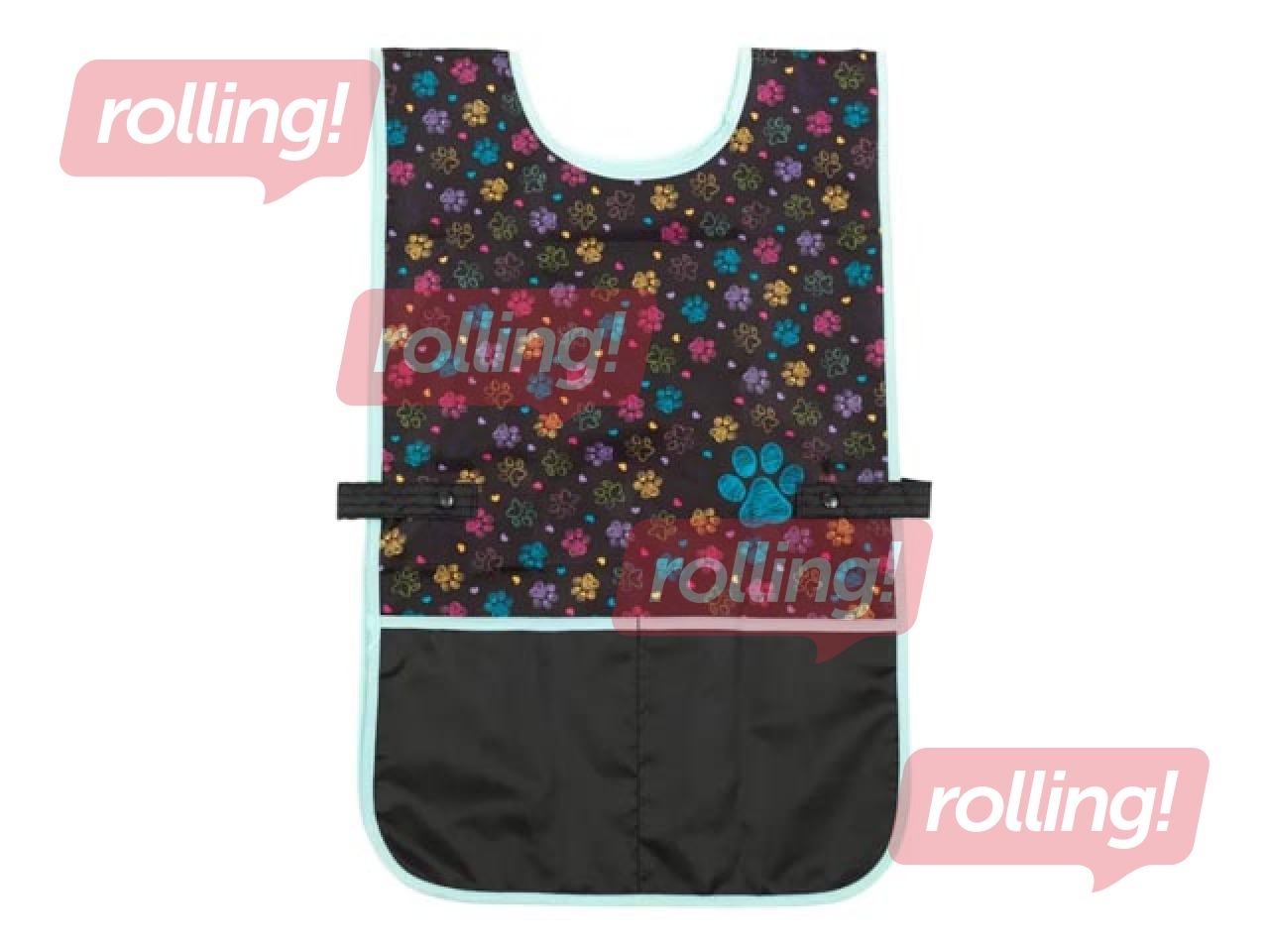 Bērnu priekšauts Paws Pončo, 36 x 30 cm