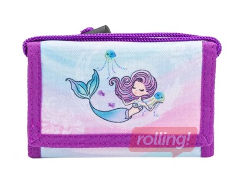 Maciņš ar auklu,12.6 x 8 cm, Sleepy Mermaid