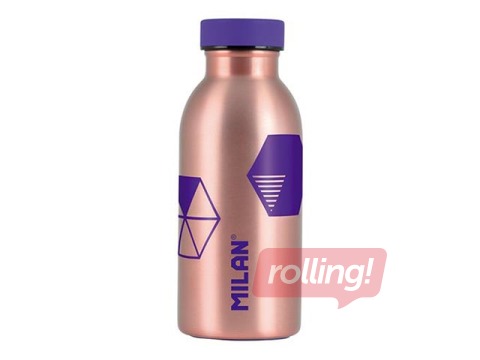Ūdens pudele Milan Copper 354ml, nerūsējošā tērauda