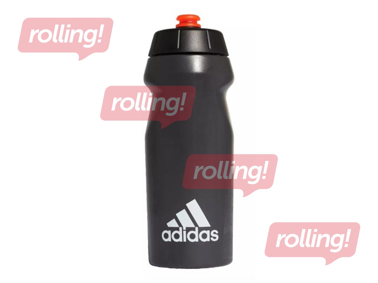 Ūdens pudele Adidas 500ml, melna