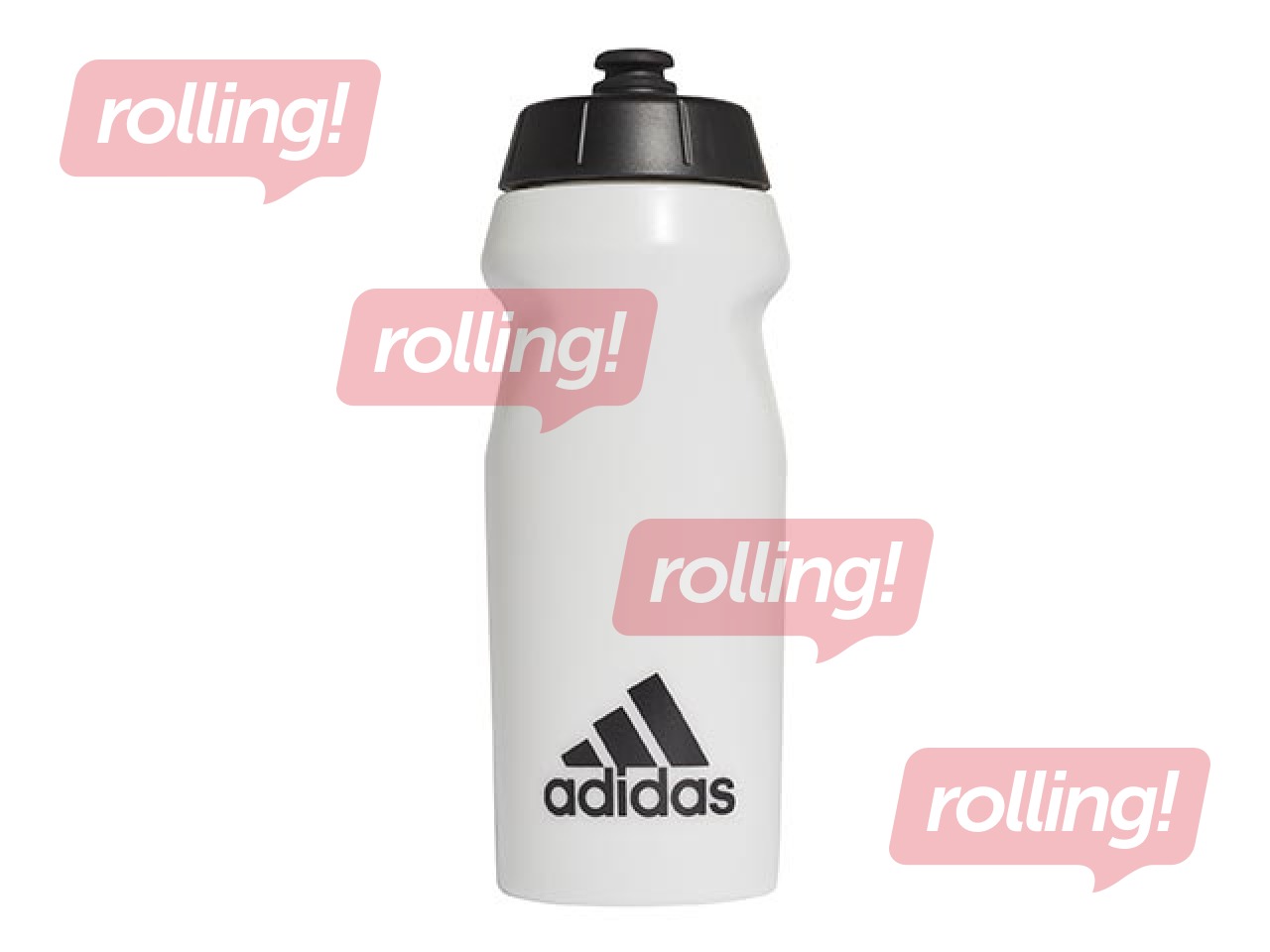 Ūdens pudele Adidas 500ml, balta