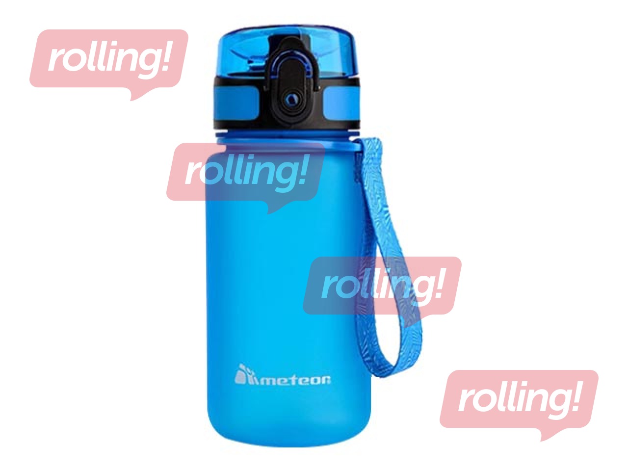 Ūdens pudele ar sietiņu Meteor 350ml, zila