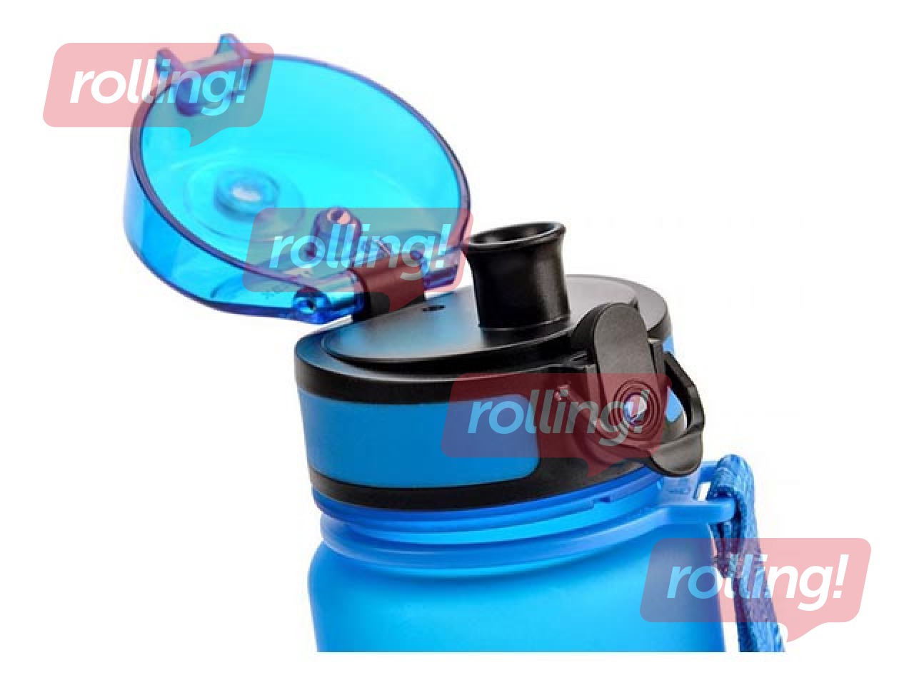Ūdens pudele ar sietiņu Meteor 350ml, zila