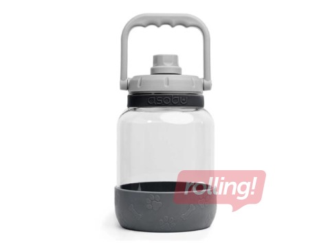 Ūdens pudele suņiem Asobu Barkley, TWB21, pelēka, 1l