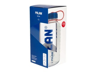 Ūdens pudele Milan, Tritan, caurspīdīga, 1l