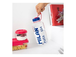 Ūdens pudele Milan, Tritan, caurspīdīga, 1l