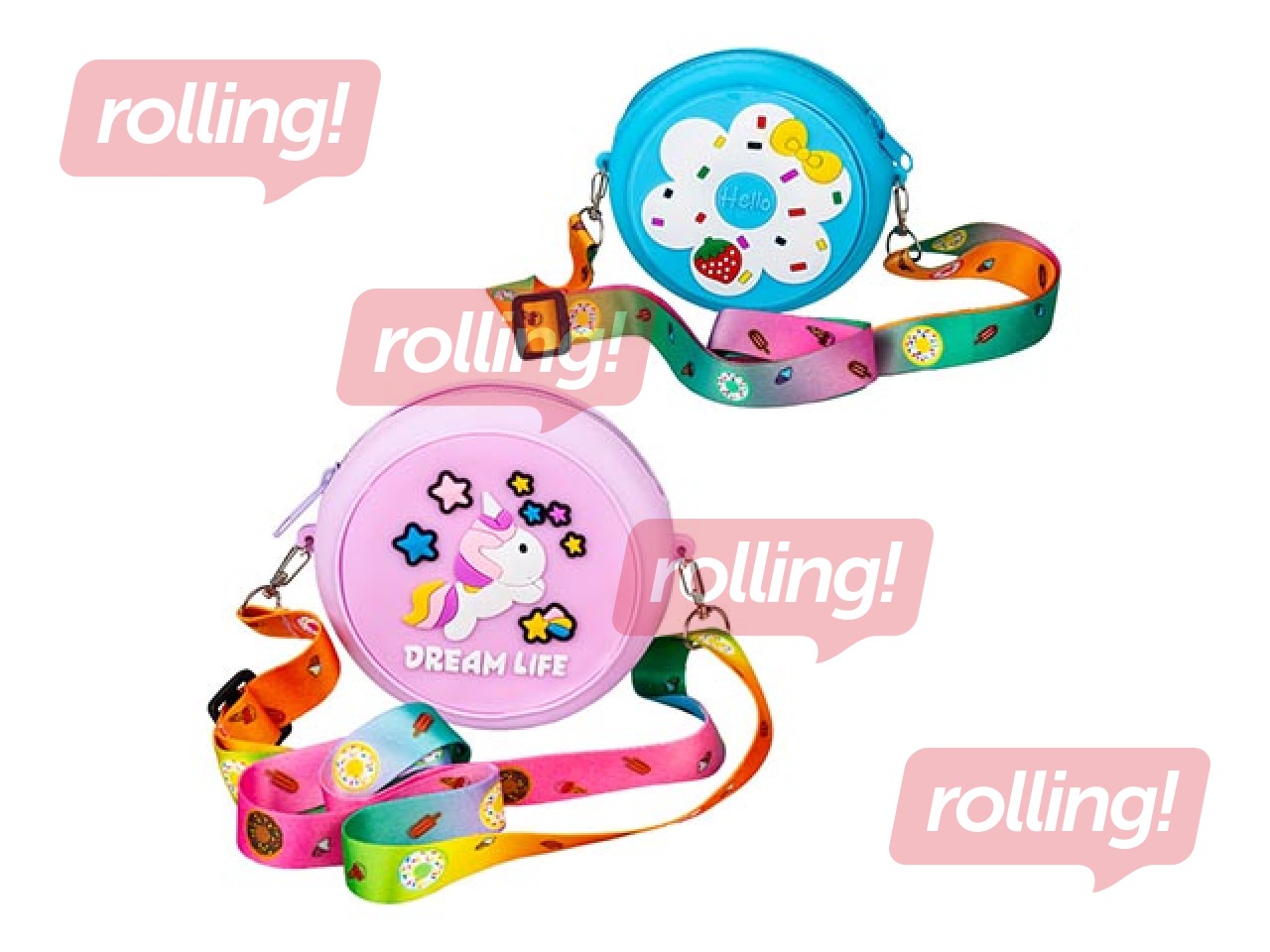 Somiņa - maks Hello, silikona