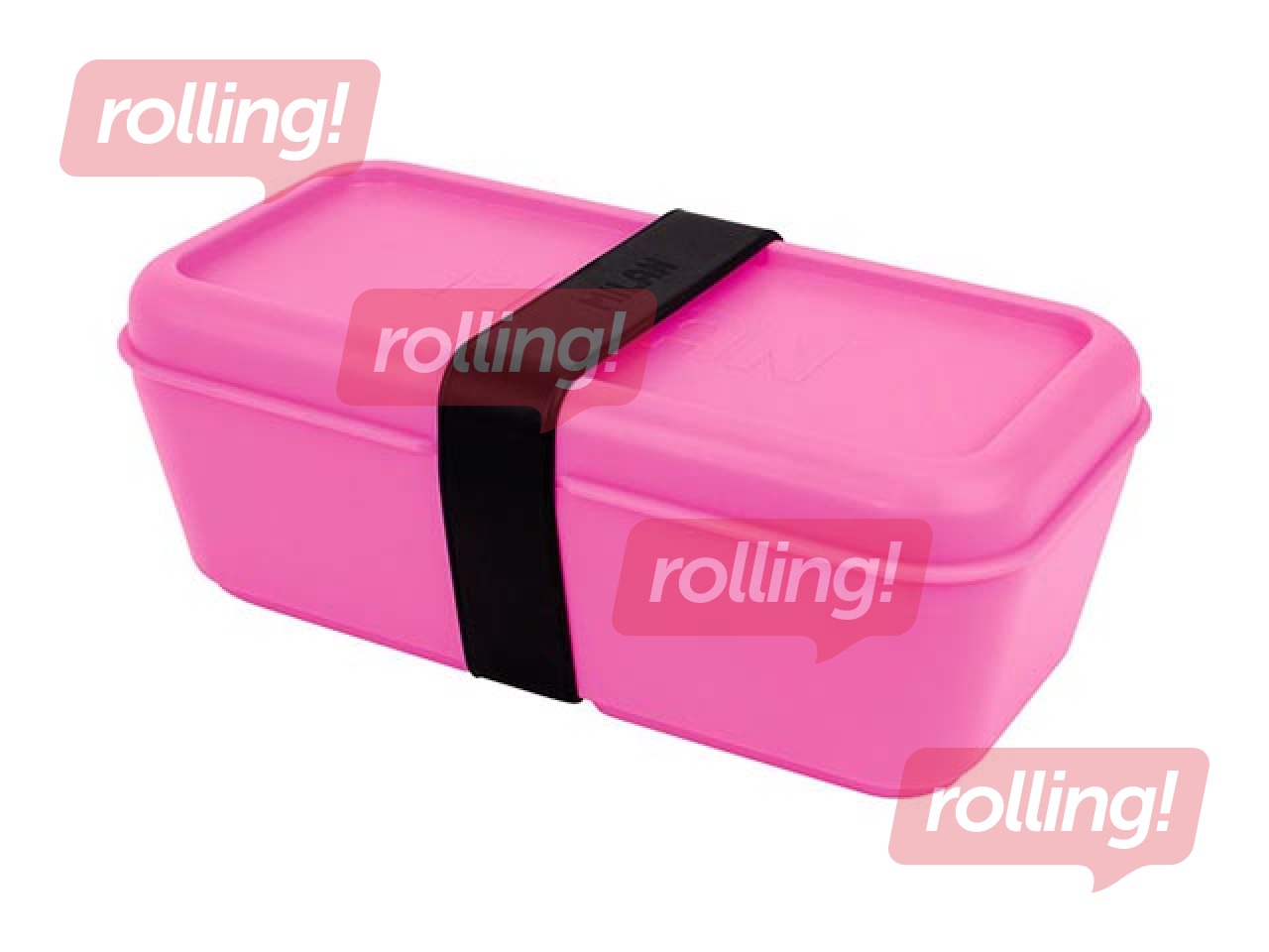 Pusdienu kaste Milan Sunset, 0,75l, taisnstūra, fuksijas krāsā