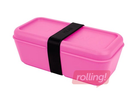 Pusdienu kaste Milan Sunset, 0,75l, taisnstūra, fuksijas krāsā