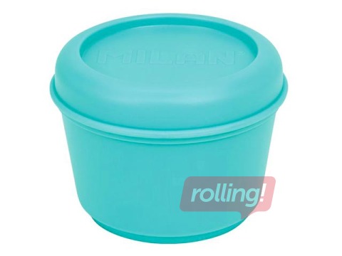 Pusdienu kastīte Milan Sunset, 0,25l, apaļa, hermētiska, tirkīza