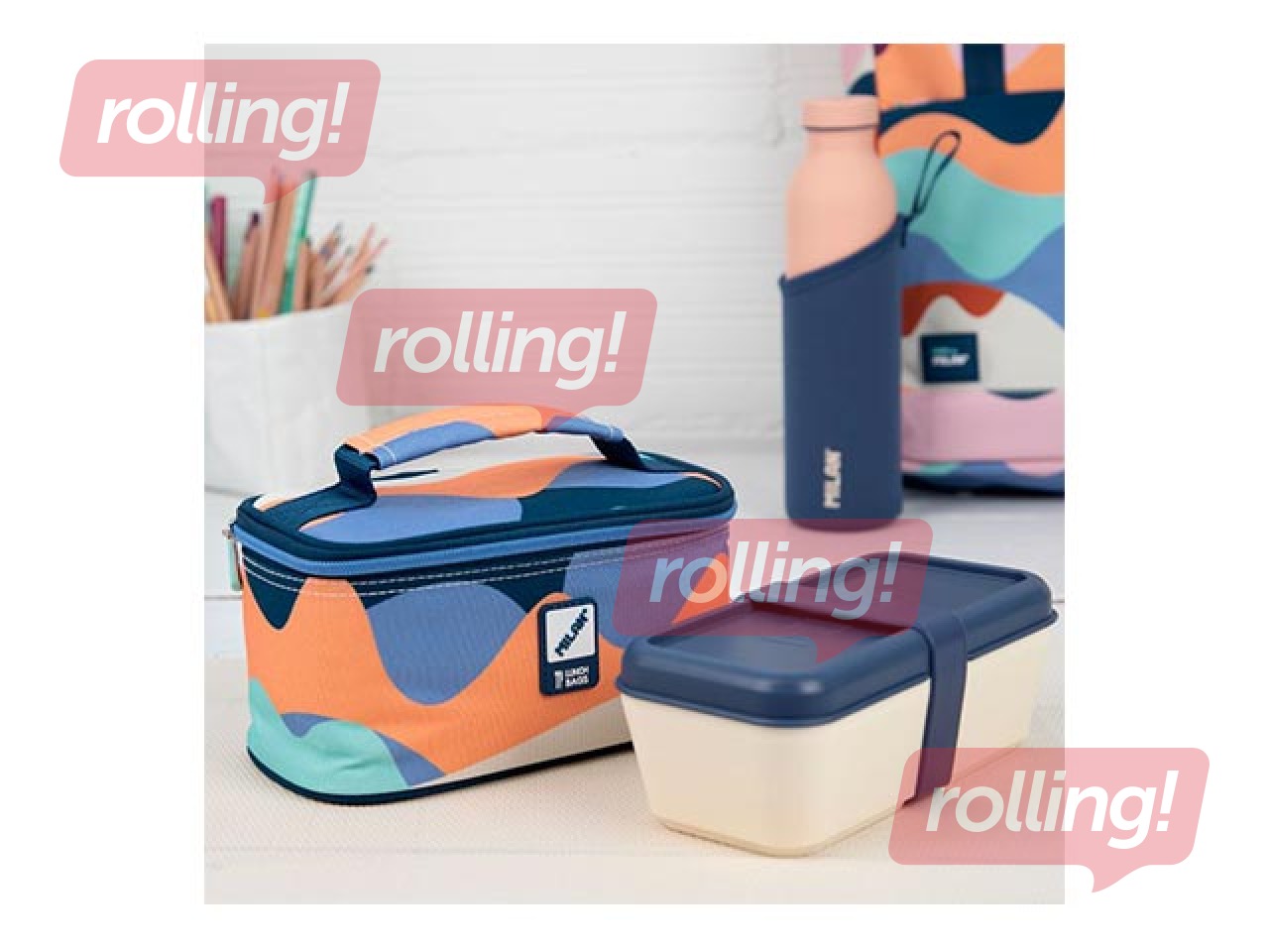 Izotermiska soma Milan Fun ar pusdienu kastīti, 1.5l