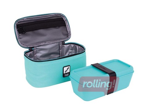 Izotermiska soma Milan Sunset ar pusdienu kastīti, 1.5l, zaļa