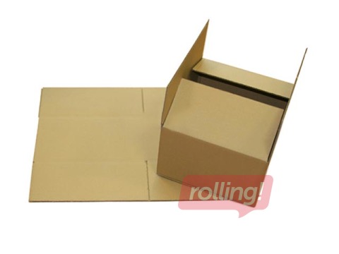 Gofrēta kartona kaste 350x300x200 mm, brūna