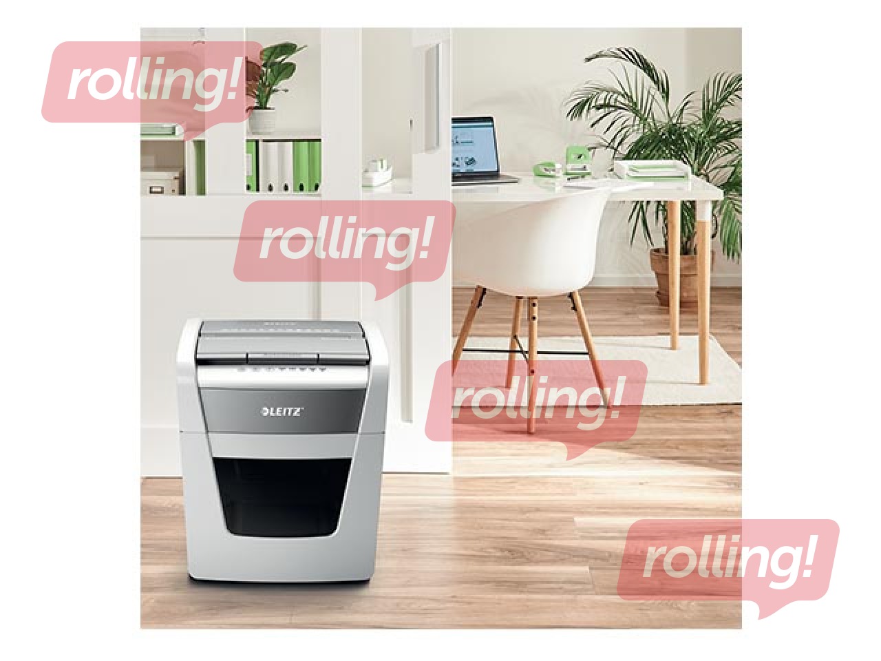 Dokumentu smalcinātājs Leitz IQ Autofeed Small Office 50x Automatic, P4 + DĀVANA! Pērc papīr