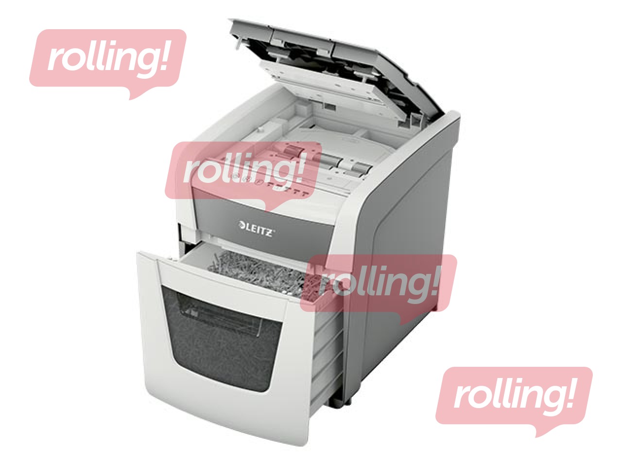 Dokumentu smalcinātājs Leitz IQ Autofeed Small Office 50x Automatic, P4 + DĀVANA! Pērc papīr