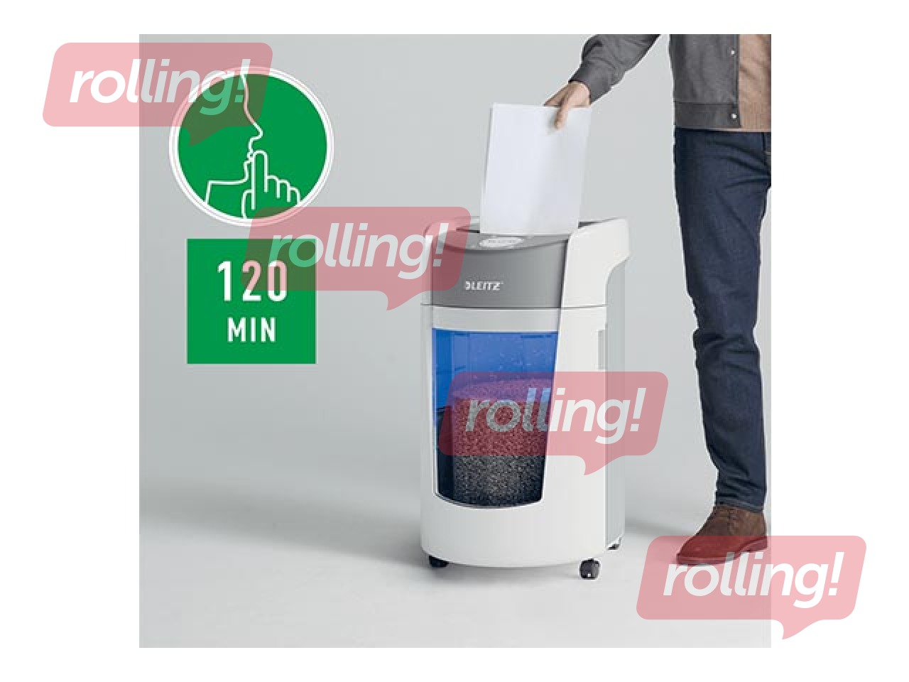 Dokumentu smalcinātājs Leitz IQ OptiMax Office, P5