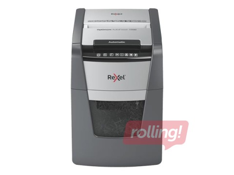 Dokumentu smalcinātājs Rexel Optimum AutoFeed+ 100M, P5 + DĀVANA! Pērc papīra smalcinātāju un saņem dāvanu!