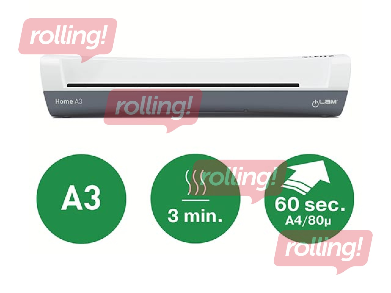 Laminators Leitz iLAM Home A3 White
