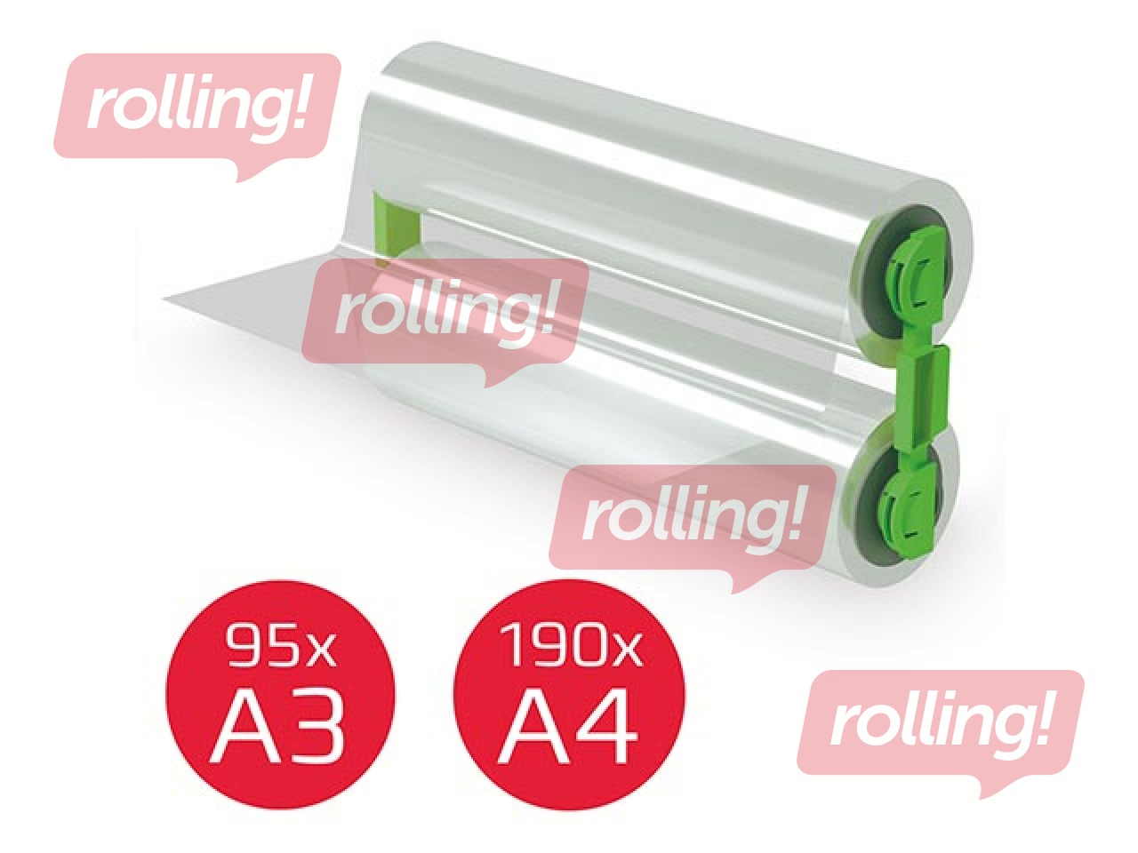 Laminēšanas plēves uzpildes rullis GBC Foton 30 100mic, Gloss