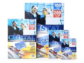 Laminēšanas plēves Argo, A3, 125 mic., 100 gab. matētas