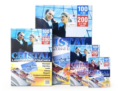 Laminēšanas plēves Argo, A3, 100 mic., 100 gab. matētas
