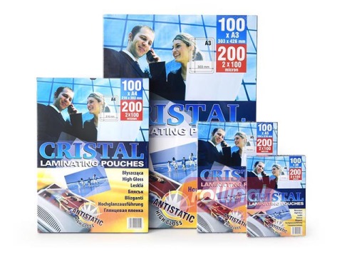 Laminēšanas plēves Argo, 75x105 mm, 250mic., 100 gab.