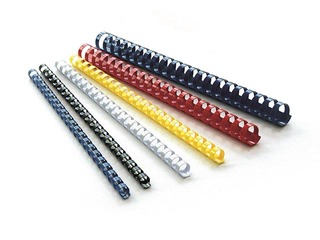 Plastmasas spirāles Argo, 51 mm, 50 gab., baltas