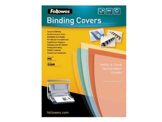 Iesiešanas priekšvāks Fellowes, A4, 240 mic., 100 gab., caurspīdīgs