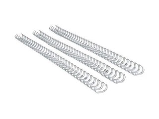 Metāla spirāles Fellowes, 6 mm, 100 gab., melnas