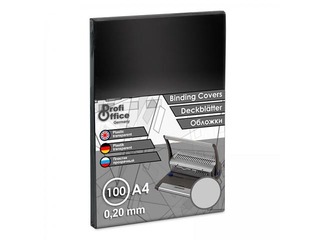 Iesiešanas priekšvāks ProfiOffice, 0.2 mm, 100 gab., caurspīdīgs