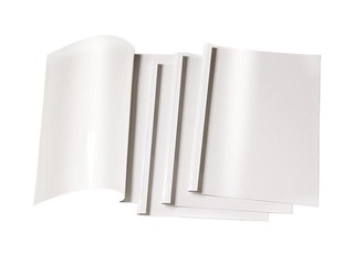 Termoiesiešanas vāki Standing Argo, A4, 3 mm, 100 gab., balti